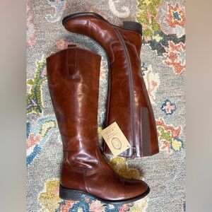 Gabor Rich Brown Over the Knee Boots